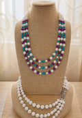 Collane Collana girocollo in turchinite, magnesite e cristalli | Handmade Italia - Handmade Made in Italy